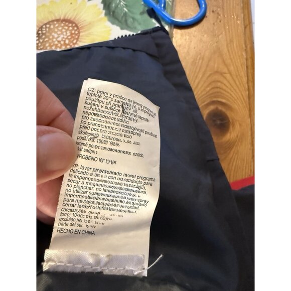 Mountain Warehouse Rain Jacket Boys 9-10 Black/red Waterproof Hood - Picture 10 of 11